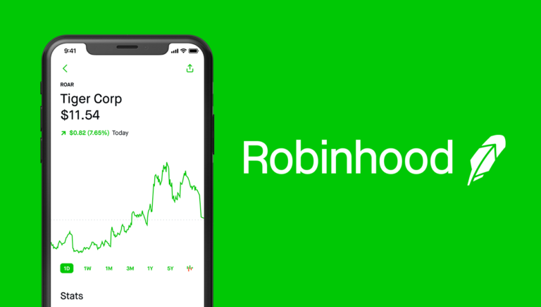 Use the RobinHood App for online stock trading